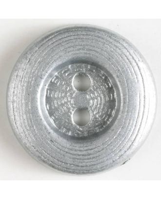 full metal button - Size: 23mm - Color: antique silver - Art.No. 330511