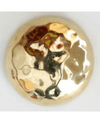 Metal button - Size: 25mm - Color: gold-plated - Art.No. 360427