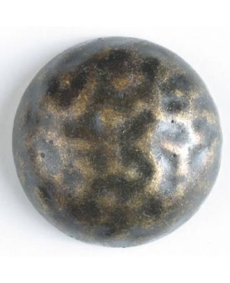 Metal button - Size: 25mm - Color: antique brass - Art.No. 350377