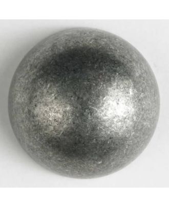 full metal button - Size: 20mm - Color: antique tin - Art.No. 310596