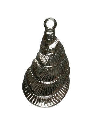 shell with shank - Size: 20mm - Color: silver - Art.No. 270340