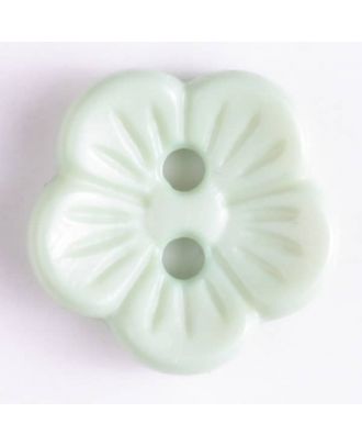 polyamide button - Size: 14mm - Color: green - Art.-Nr.: 213401