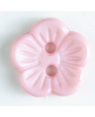 polyamide button - Size: 11mm - Color: pink - Art.-Nr.: 201431