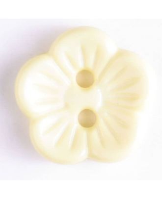polyamide button - Size: 11mm - Color: yellow - Art.-Nr.: 201432