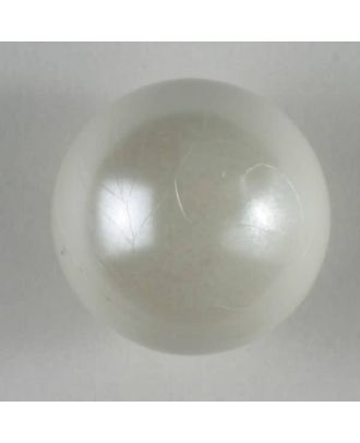 polyamide button - Size: 8mm - Color: white - Art.No. 201185