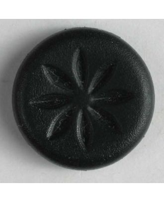 polyamide button - Size: 11mm - Color: black - Art.No. 210564