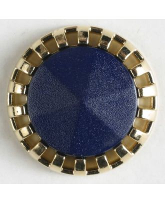 two-piece button with shank - Size: 18mm - Color: navy blue - Art.No. 290501