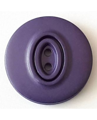 polyamide button with 2 holes - Size: 25mm - Color: blue - Art.No. 378729