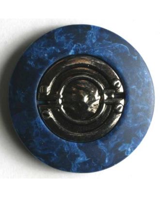 polyamide button - Size: 18mm - Color: blue - Art.No. 280739