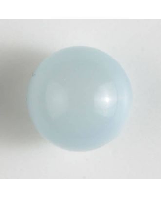 ball polyester button with a flat shank - Size: 10mm - Color: blue - Art.No. 191074