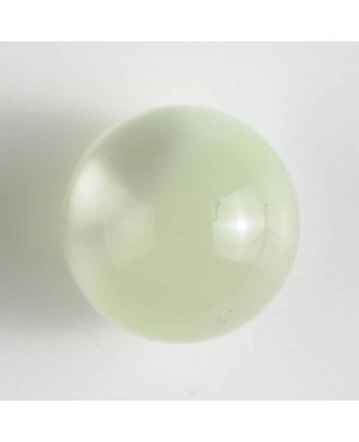 ball polyester button with a flat shank - Size: 10mm - Color: green - Art.No. 191075