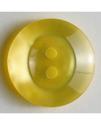 polyester button - Size: 13mm - Color: yellow - Art.No. 180247