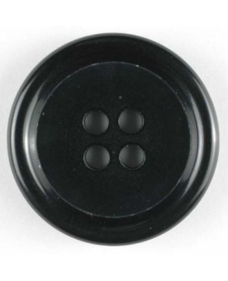 Suit button - Size: 15mm - Color: black - Art.No. 200117