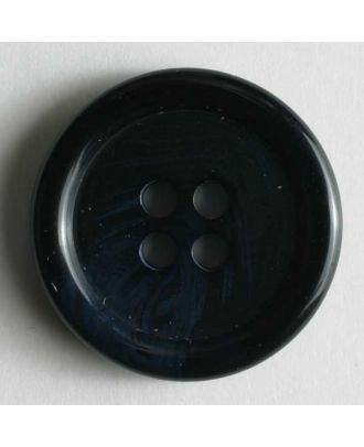 Suit button - Size: 9mm - Color: blue - Art.No. 170443
