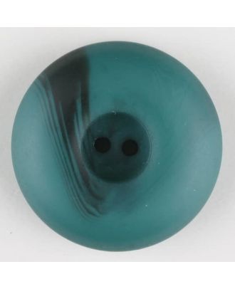 polyester button, round, 2 holes - Size: 18mm - Color: green - Art.-Nr.: 314720