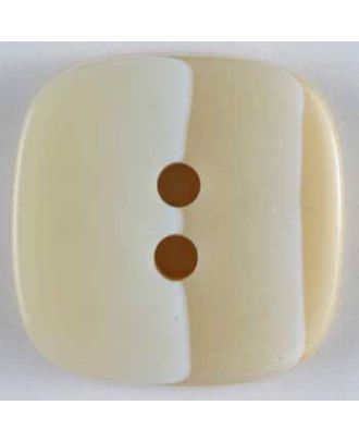 polyester button - Size: 23mm - Color: beige - Art.No. 330164