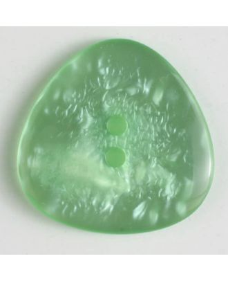 polyester button - Size: 25mm - Color: green - Art.No. 370576