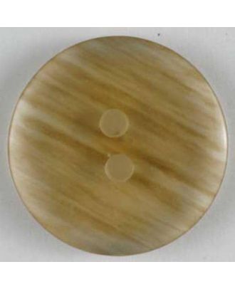 Amber coloured button - Size: 11mm - Color: beige - Art.No. 180036