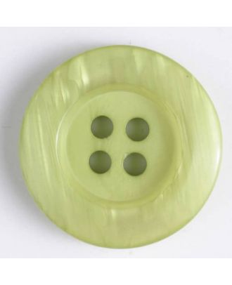 fashion button - Size: 20mm - Color: green - Art.-Nr.: 330637