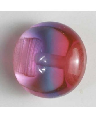 polyester button - Size: 13mm - Color: pink - Art.No. 221209
