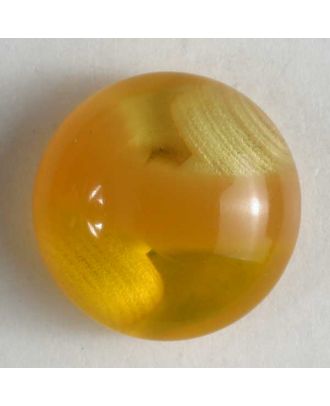 polyester button - Size: 13mm - Color: yellow - Art.No. 221210