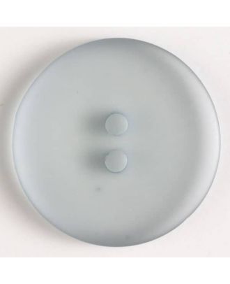 transparent polyester button - Size: 19mm - Color: grey - Art.No. 281027