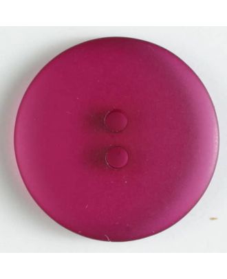transparent polyester button - Size: 19mm - Color: lilac - Art.No. 281031