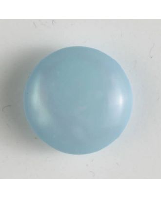 plastic button with shank - Size: 15mm - Color: blue - Art.No. 221818