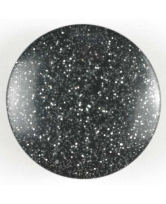 polyester button - Size: 13mm - Color: black - Art.No. 240640