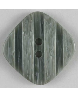 polyester button - Size: 18mm - Color: grey - Art.No. 251143