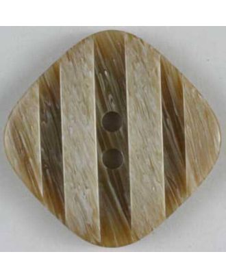 polyester button - Size: 23mm - Color: beige - Art.No. 300435