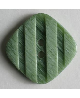 polyester button - Size: 18mm - Color: green - Art.No. 251147