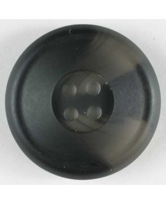 polyester button - Size: 18mm - Color: grey - Art.No. 251179
