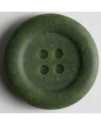 polyester button - Size: 25mm - Color: green - Art.No. 320308