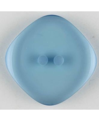 polyester button, 2 holes - Size: 23mm - Color: blue - Art.-Nr.: 343702