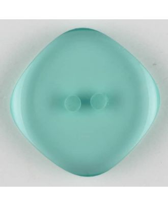 polyester button, 2 holes - Size: 23mm - Color: green - Art.-Nr.: 343704