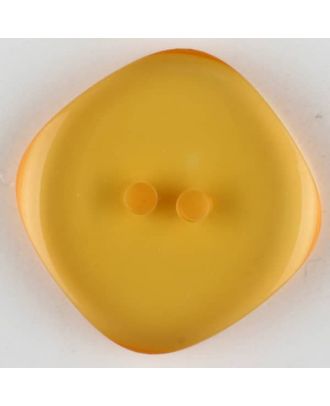 polyester button, 2 holes - Size: 20mm - Color: orange - Art.-Nr.: 333721