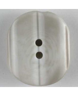polyester button - Size: 25mm - Color: beige - Art.No. 320351