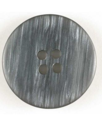 polyester button - Size: 23mm - Color: black - Art.No. 300642