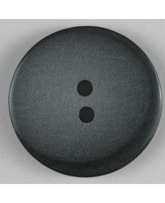 polyester button - Size: 23mm - Color: grey - Art.No. 300670