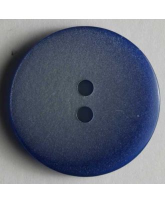polyester button - Size: 18mm - Color: blue - Art.No. 251306