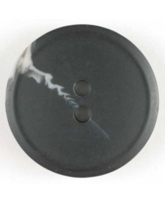 polyester button - Size: 18mm - Color: black - Art.No. 251338