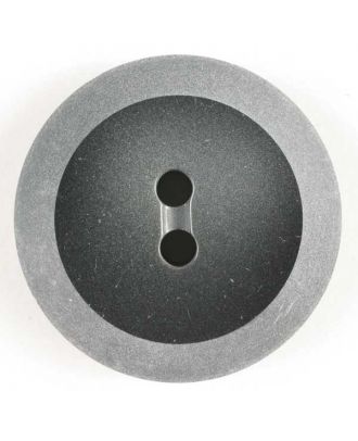 polyester button - Size: 23mm - Color: black - Art.No. 300704