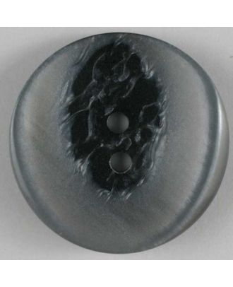 polyester button - Size: 34mm - Color: grey - Art.No. 370225