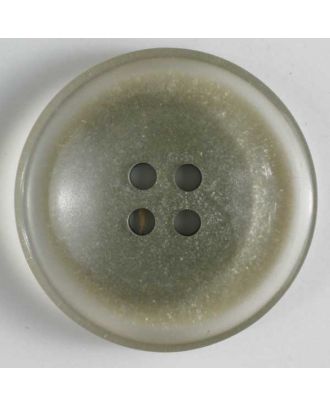 polyester button - Size: 18mm - Color: grey - Art.No. 251484