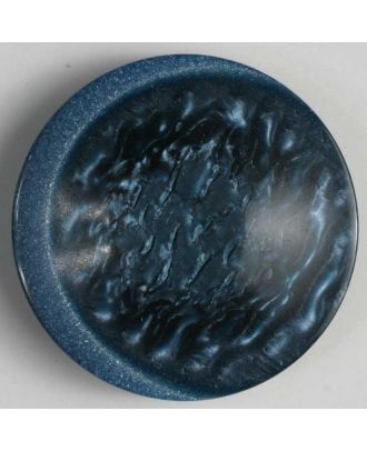 polyester button - Size: 18mm - Color: blue - Art.No. 251482
