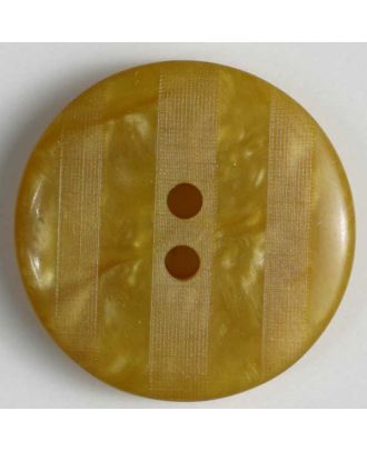 polyester button - Size: 18mm - Color: yellow - Art.No. 251472
