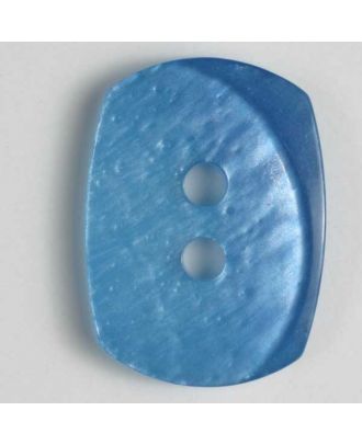 polyester button - Size: 18mm - Color: blue - Art.No. 251506