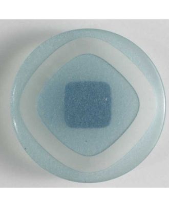 polyester button - Size: 18mm - Color: blue - Art.No. 251518