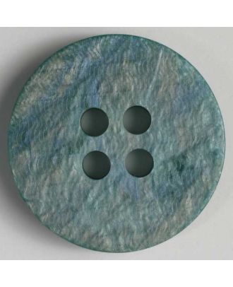 polyester button - Size: 25mm - Color: green - Art.No. 360408